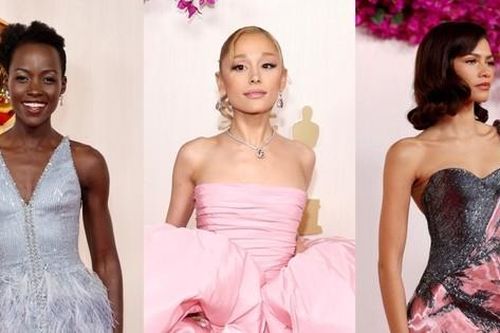 Thảm đỏ Oscar: Zendaya khoe thân hình như tượng tạc, Ariana Grande diện váy cầu kỳ