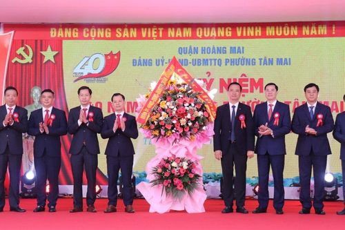 Dấu ấn phường Tân Mai sau 40 năm phát triển