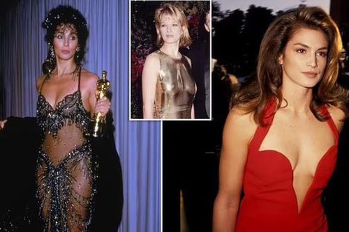 Lễ trao giải Oscar: Từ bộ váy xuyên thấu của Cher đến thiết kế 'gai mắt' của Angelina Jolie