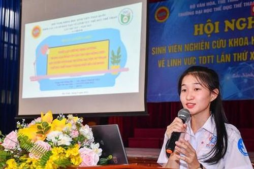 Nữ sinh Sư phạm Thể dục Thể thao say mê NCKH đoạt Giải thưởng 'Sao Tháng Giêng' năm 2023