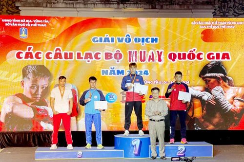Bắc Kạn giành HCV Giải vô địch các Câu lạc bộ Muay quốc gia năm 2024