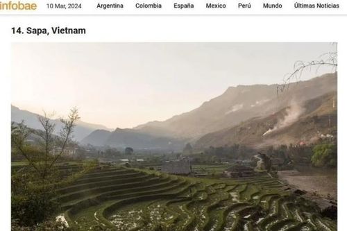 Báo Argentina bình chọn Sa Pa là một trong số các thị trấn nhỏ đẹp nhất thế giới