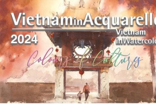 Sắp diễn ra triển lãm tranh màu nước lớn nhất từ trước tới nay tại Hà Nội