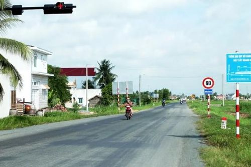 Dự án đường kết nối cao tốc TP HCM - Trung Lương chậm tiến độ do vướng mắc giải phóng mặt bằng