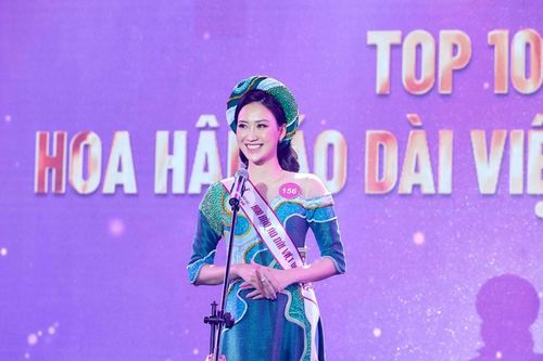 Hoa hậu Áo dài Việt Nam tôn vinh người đẹp đủ 'sắc, tâm, tài'
