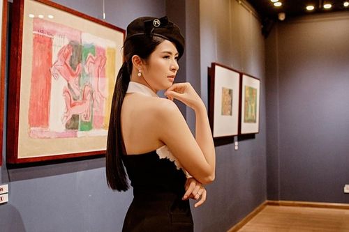 Hoa hậu Ngọc Hân học vẽ trở lại để chăm sóc tâm hồn, sống chậm