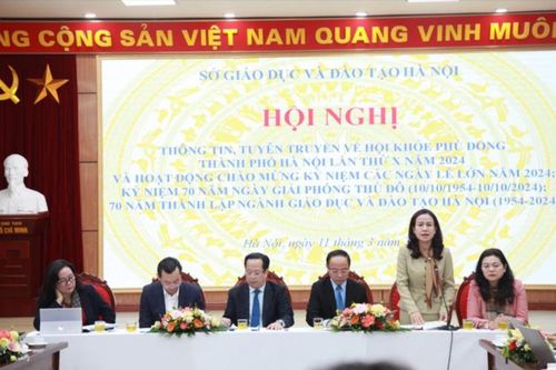 Ngành giáo dục Thủ đô tổ chức nhiều hoạt động kỷ niệm ngày lễ lớn năm 2024