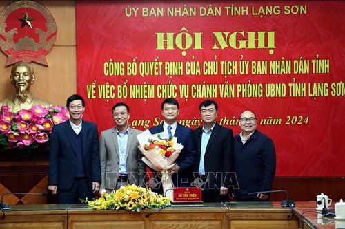 Luân chuyển, điều động, bổ nhiệm nhiều cán bộ chủ chốt tại Lạng Sơn