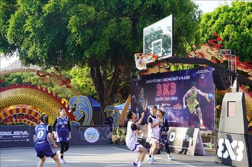 200 vận động viên tham gia Giải vô địch Bóng rổ 3x3 U23 quốc gia năm 2024