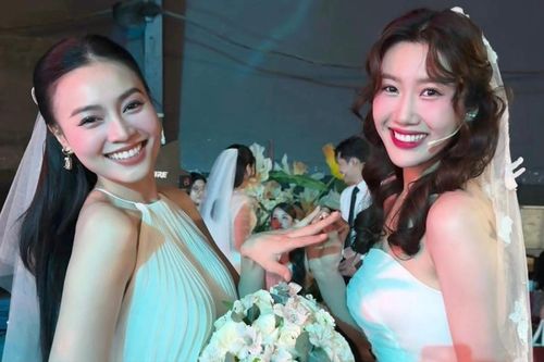 Lan Ngọc, Thúy Ngân diện váy cưới