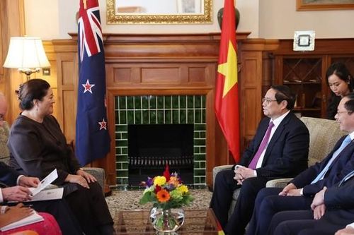 Thủ tướng hội kiến với Toàn quyền Cindy Kiro và tiếp Chủ tịch Hội Hữu nghị New Zealand - Việt Nam