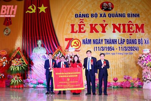 Đảng bộ xã Quảng Bình kỷ niệm 70 năm ngày thành lập