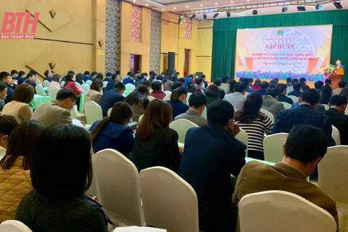 Tập huấn nghiệp vụ công tác hội nông dân năm 2024