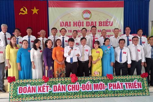 Ông Nguyễn Ngọc Vĩnh tái đắc cử Chủ tịch UBMTTQVN xã Thoại Giang khóa IX (nhiệm kỳ 2024 – 2029)