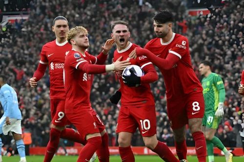 Liverpool và Man City chia điểm kịch tính tại vòng 28 Ngoại hạng Anh