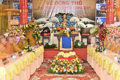 Ninh Thuận: Lễ động thổ đại trùng tu chùa Long Quý