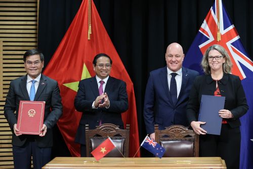 Việt Nam - New Zealand hướng tới kim ngạch thương mại năm 2024 đạt 2 tỷ USD