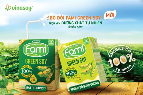 Fami Green Soy - Sản phẩm mang tính chiến lược mới của Vinasoy