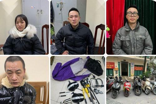 Thiếu nữ tham gia vào đường dây trộm cắp xe máy