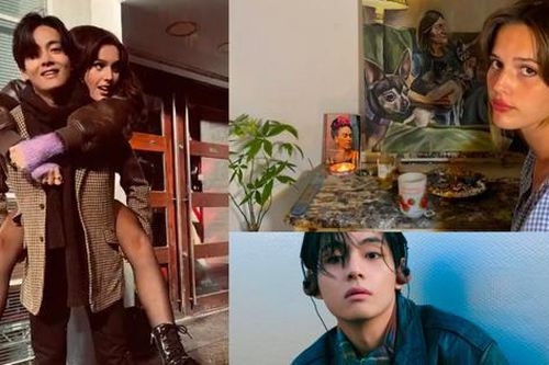 'Nàng thơ' mới của V: Có nét giống Olivia Rodrigo, tài năng hội họa cực đỉnh