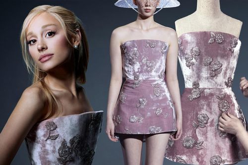 Ariana Grande diện váy của NTK Việt