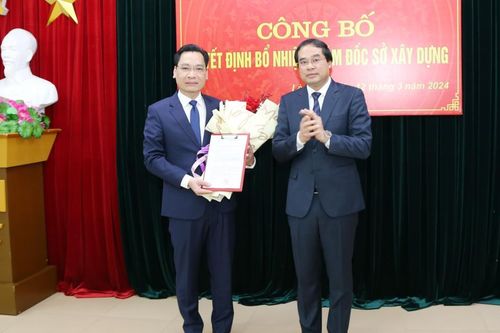 Lào Cai bổ nhiệm tân Giám đốc Sở Xây dựng
