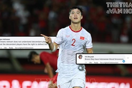CĐV Indonesia phản ứng gay gắt với phát biểu của trung vệ ĐT Việt Nam