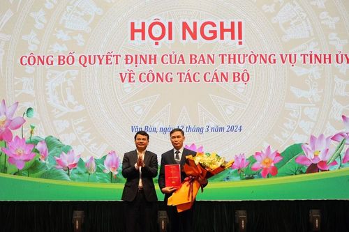 Ông Nguyễn Anh Chuyên làm Bí thư huyện ủy Văn Bàn (Lào Cai)
