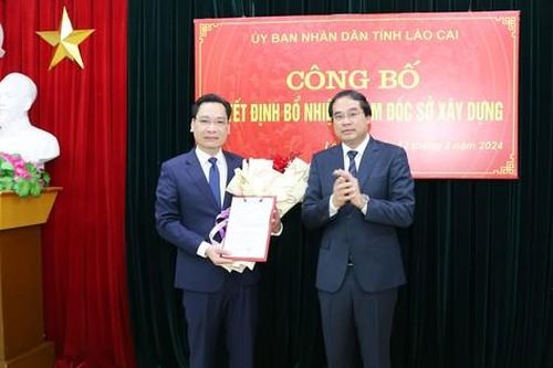 Lào Cai có tân Giám đốc Sở Xây dựng