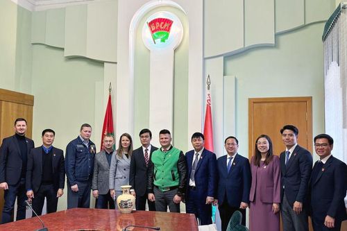 Đẩy mạnh công tác kết nối, trao đổi đoàn giao lưu thanh niên Việt Nam - Belarus