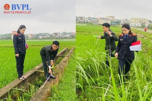 VKSND huyện Quỳnh Lưu kiểm sát việc cưỡng chế, kê biên tài sản thi hành án dân sự