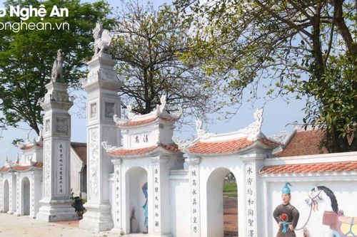Diện mạo khang trang của đền Thanh Liệt trước ngày khai hội