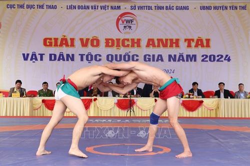 Khai mạc Giải vô địch Anh tài Vật dân tộc quốc gia năm 2024