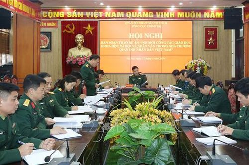 Đổi mới công tác giáo dục khoa học xã hội và nhân văn trong nhà trường Quân đội