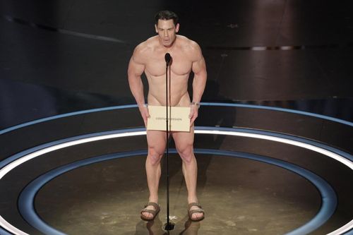 John Cena không thực sự khỏa thân tại Oscar 2024 như nhiều người nghĩ