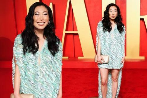 Mỹ nhân gốc Á đình đám nhất nhì Hollywood diện đầm Công Trí tới tiệc hậu Oscar
