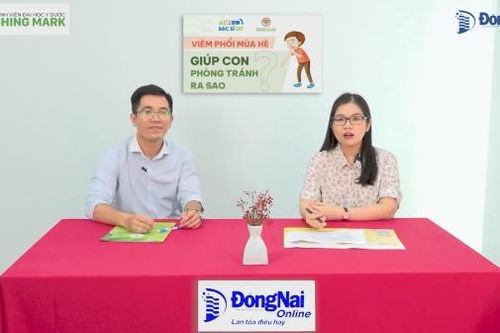 Viêm phổi mùa hè - Giúp con phòng tránh ra sao?