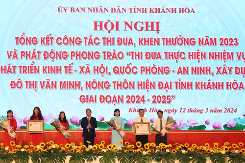 UBND tỉnh Khánh Hòa phát động phong trào thi đua giai đoạn 2024-2025