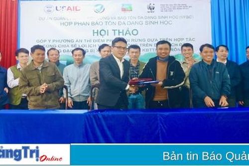 Tham vấn về thí điểm chia sẻ lợi ích với cộng đồng để phục hồi rừng đặc dụng bị xâm canh