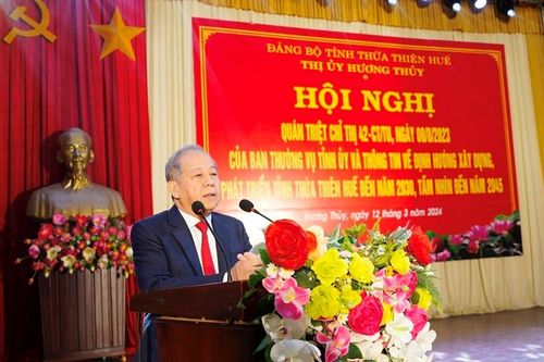 Hương Thủy đóng góp nhiều vào sự phát triển chung của tỉnh