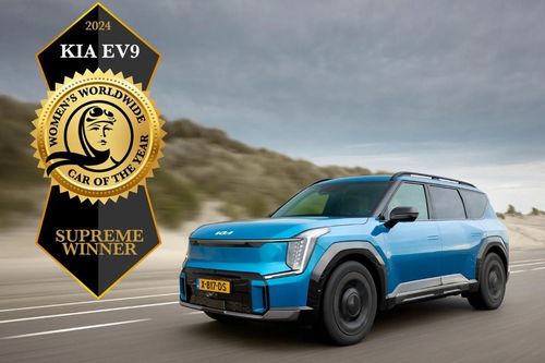 Kia EV9 được bình chọn là 'Xe tốt nhất giành cho phụ nữ năm 2024'