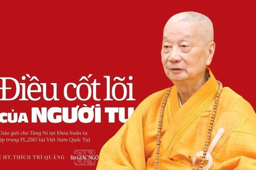 Đại lão Hòa thượng Thích Trí Quảng nói về điều cốt lõi của người tu