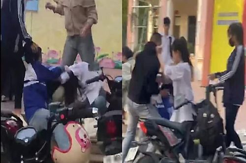 Phú Thọ: Xác định hai nữ sinh đánh nhau trong video trên mạng xã hội là học sinh Trường THPT Mỹ Văn (Tam Nông)