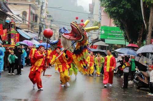 Ấn tượng Lễ hội tranh đầu pháo Thị trấn Quảng Uyên