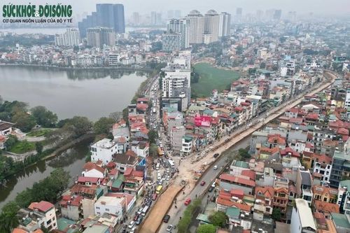 Hiện trạng 'nút cổ chai' đường Xuân Diệu 4 năm chưa xong