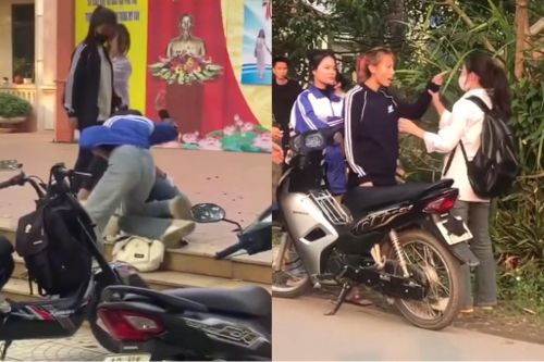 Nữ sinh Phú Thọ bị bạn dùng mũ bảo hiểm đánh vào đầu