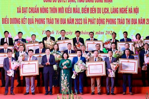 15/15 xã của huyện Thanh Trì đạt chuẩn nông thôn mới kiểu mẫu