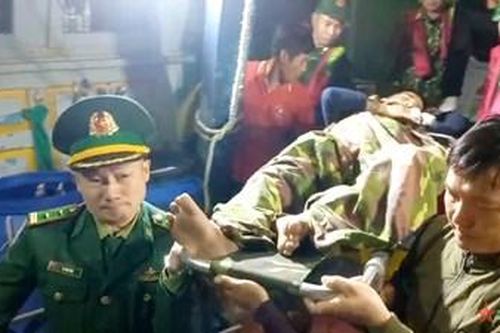 Đồn Biên phòng Bạch Long Vĩ cứu nạn thành công 1 thuyền viên