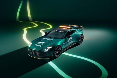 Aston Martin Vantage vừa ra mắt làm nhiệm vụ FIA tại F1 2024