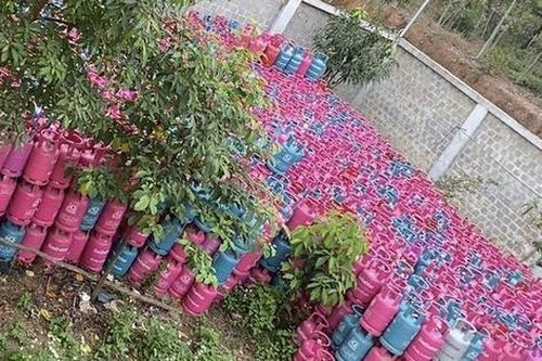 Phát hiện 5.000 vỏ bình gas bị chiếm giữ tại Công ty TNHH Dầu khí Quảng Bình